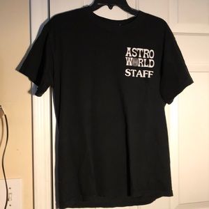 Travis Scott Astroworld Merch Staff T-Shirt
